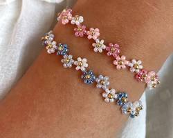 how to make a bead flower bracelet Blog