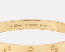 how do you know if a cartier bracelet is real