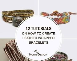 how to make leather wrap bracelet