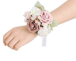 what is the flower bracelet called for prom