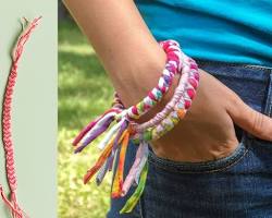 how to start and finish a friendship bracelet